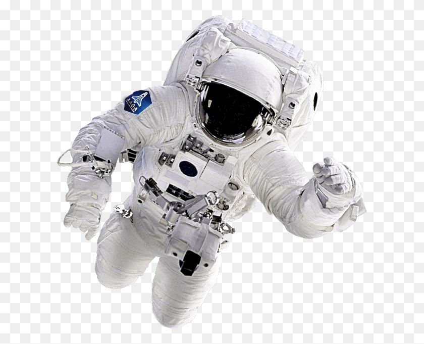 614x621 El Astronauta El Astronauta En El Espacio, Casco, Ropa, Vestimenta Hd Png