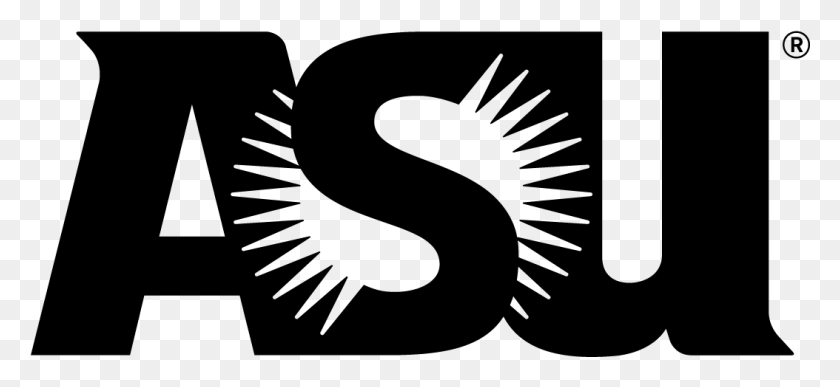 1054x443 Асу Логотип Асу Государственный Университет Аризоны, Серый, Мир Варкрафта Png Скачать