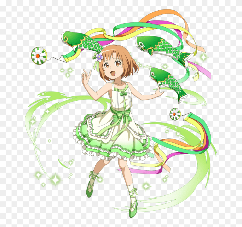 671x729 Asuna Clipart Sao Character Sword Art Online Memory Defrag Kid Asuna, Graphics, Floral Design HD PNG Download