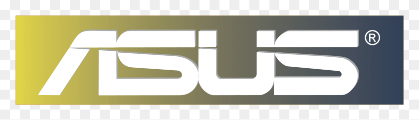 2241x522 Asus 01 Logo Transparent Asus Logo, Text, Home Decor, Label HD PNG Download
