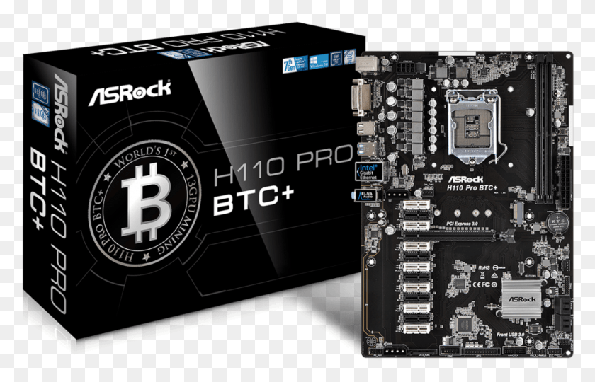 999x616 Asus B250 Mining Expert With 19 Gpu Slots Mining Motherboard H110 Pro Btc, Electronics, Hardware, Computer HD PNG Download