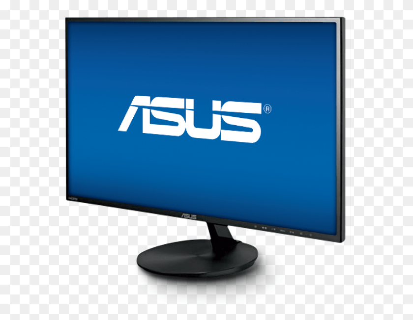 586x592 Asus Monitor Monitor Aoc 24, Screen, Electronics, Display HD PNG Download