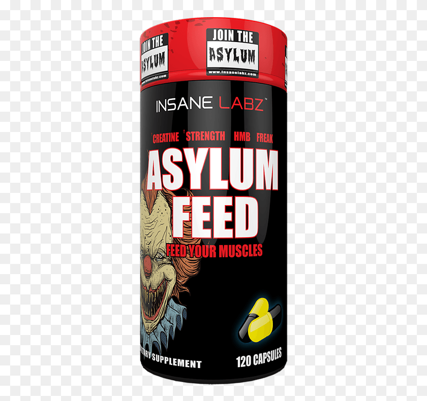 297x730 Asylum Feed Insane Labz, Alcohol, Beverage, Drink HD PNG Download