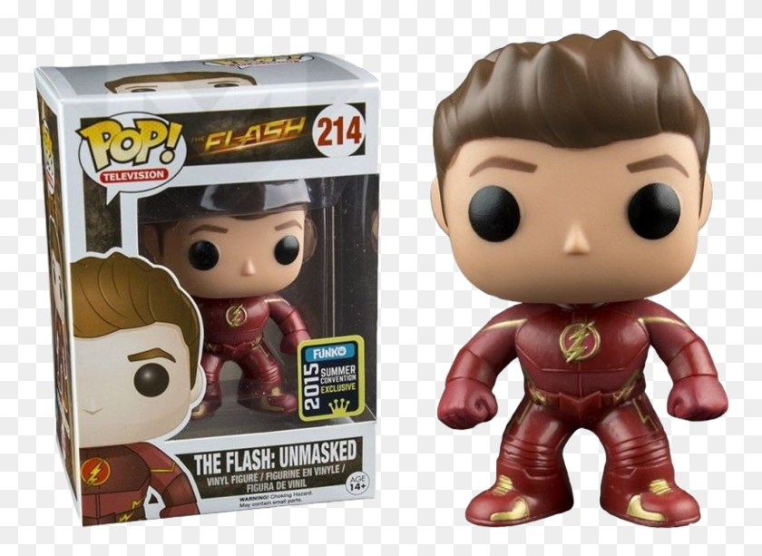 767x553 At Last Year39s San Diego Comic Con There Was An Exclusive Unmasked Flash Pop, Doll, Toy, Figurine HD PNG Download