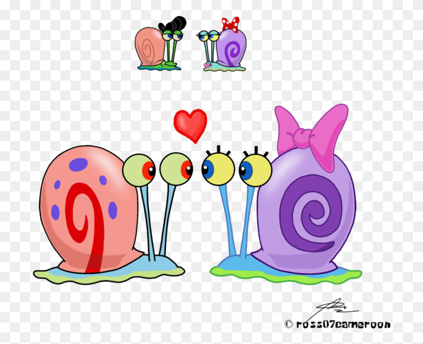 713x623 At Least I Still Have You By Allenare Gary The Snail And Snellie, Food, Sweets, Confectionery HD PNG Download