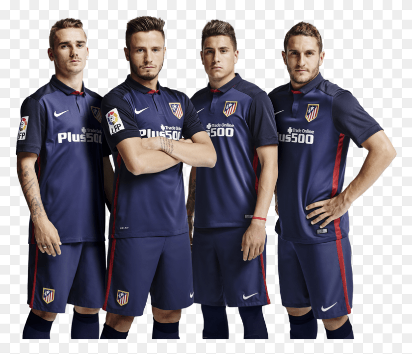 783x665 At Madrid Atletico Madrid Jersey 2018 2019, Person, Human, Clothing HD PNG Download