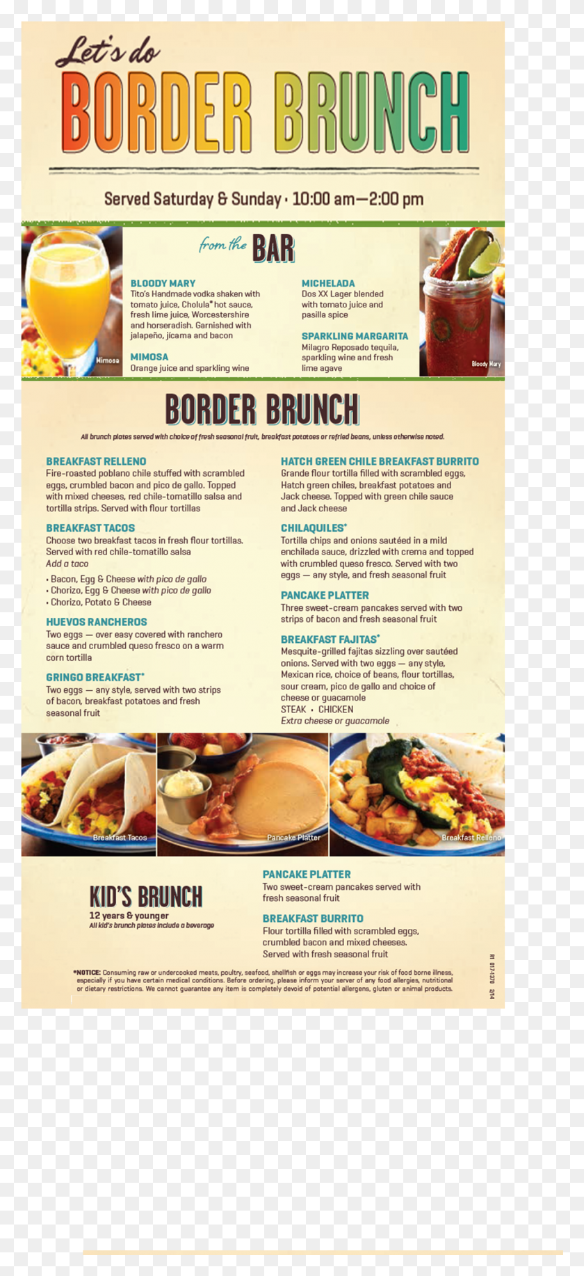 1144x2603 At On The Border A Top Priority Is Always The Health Dish, Text, Menu, Advertisement HD PNG Download