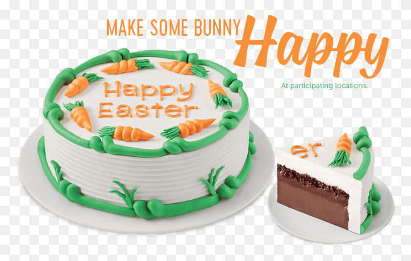 852x517 At Participating Locations Make Some Bunny Happy With Dq Easter Cake, Birthday Cake, Dessert, Food HD PNG Download