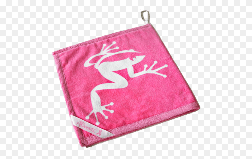 497x470 At Pink Frogger Amphibian Towel, Rug, Bath Towel, Symbol HD PNG Download