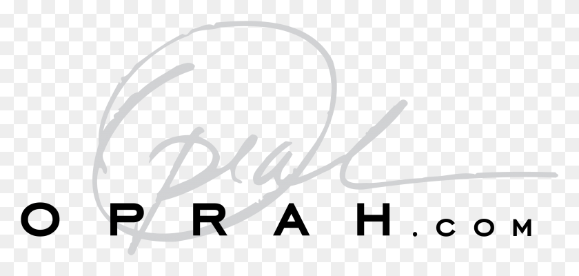 3172x1383 At The Ballpark Oprah Winfrey Logo, Text, Handwriting, Calligraphy HD PNG Download
