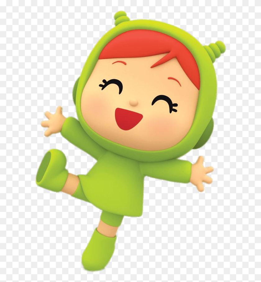 619x845 At The Movies Drawing Pocoyo, Toy, Green, Plush HD PNG Download