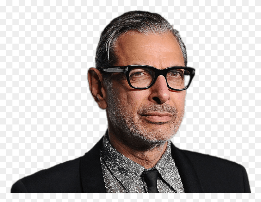 820x620 At The Movies Jeff Goldblum White Background, Person, Human, Face HD PNG Download