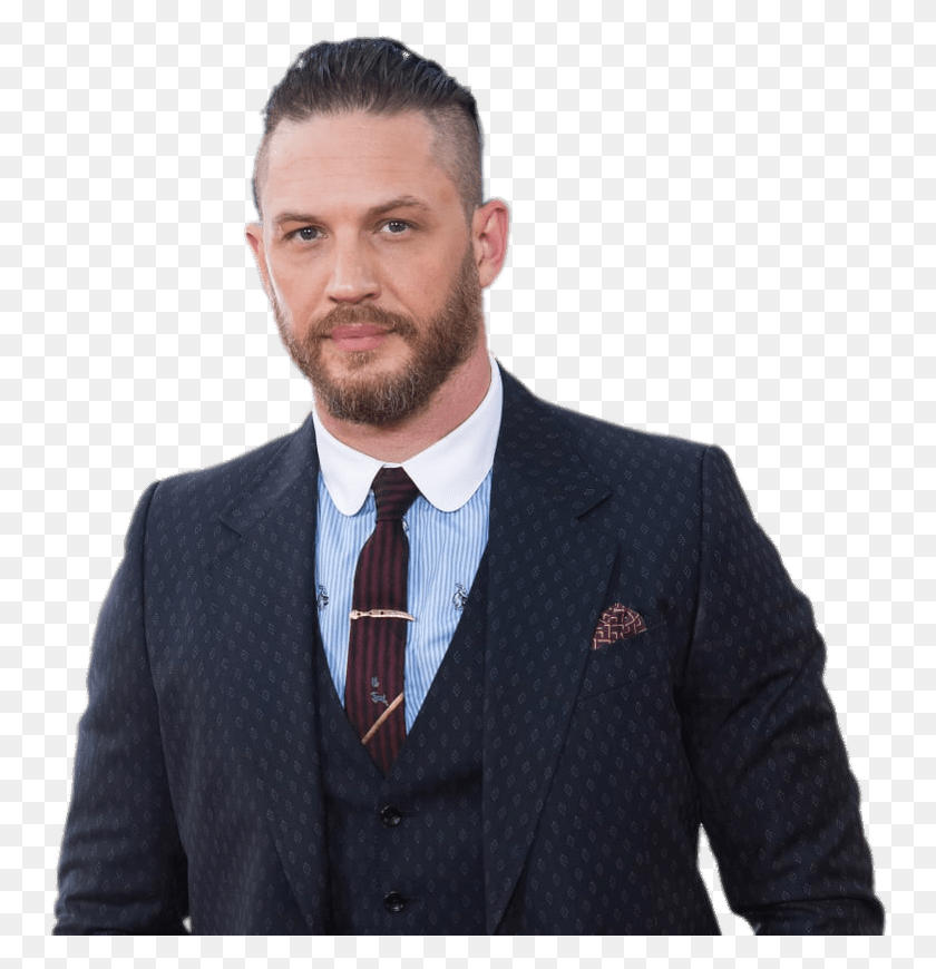 754x810 At The Movies Tom Hardy In Suit, Tie, Accessories, Accessory HD PNG Download