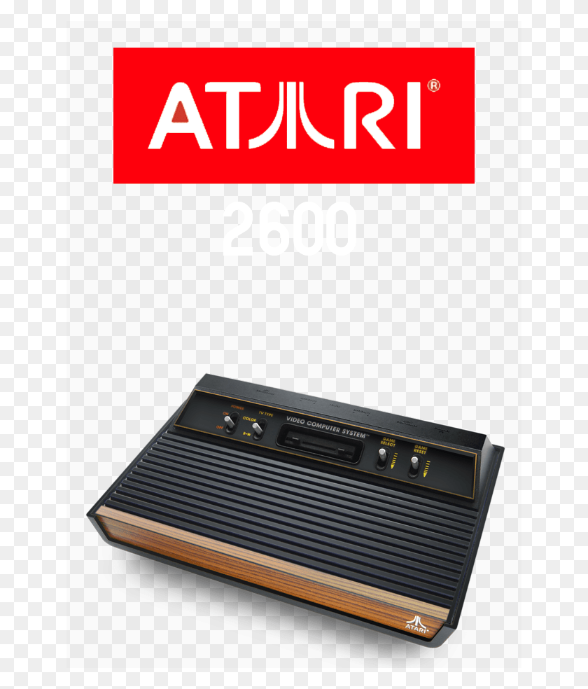 650x924 Atari 2600 Photo Atari, Electronics, Tape Player, Cassette Player HD PNG Download