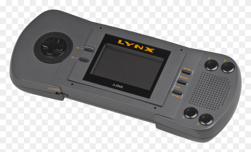 997x575 Descargar Png Atari Lynx En La Lata Comercial Lynx Atari, Electrónica, Teléfono, Teléfono Hd Png