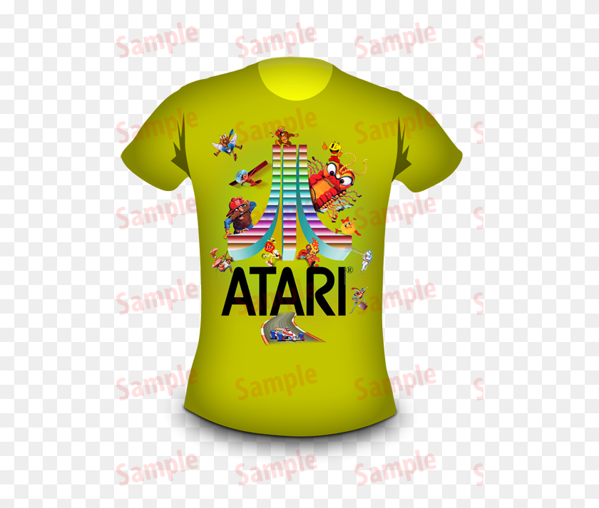 517x653 Atari Missile Command Arcade Cover Art T Shirt Atari St T Shirt, Clothing, Apparel, T-shirt HD PNG Download