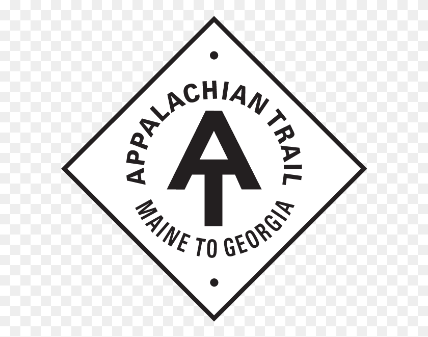 602x601 Descargar Png Atcmainlogo Crown Trails Headwear Appalachian Trail, Símbolo, Signo, Logotipo Hd Png