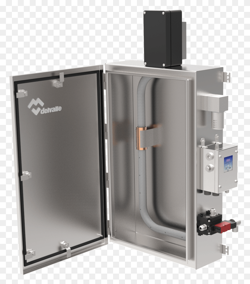 1193x1370 Atex Vortex Enclosure Cooler Delvalle Ex D Enclosure Cooling, Refrigerator, Appliance, Aluminium HD PNG Download