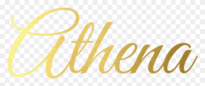 833x314 Athena, Text, Label, Calligraphy HD PNG Download