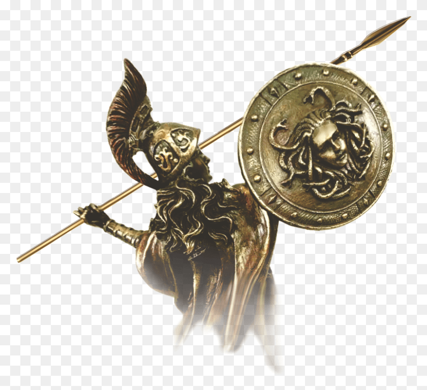 801x728 Athena New Side Complete Athena Transparent, Armor, Shield, Bronze HD PNG Download