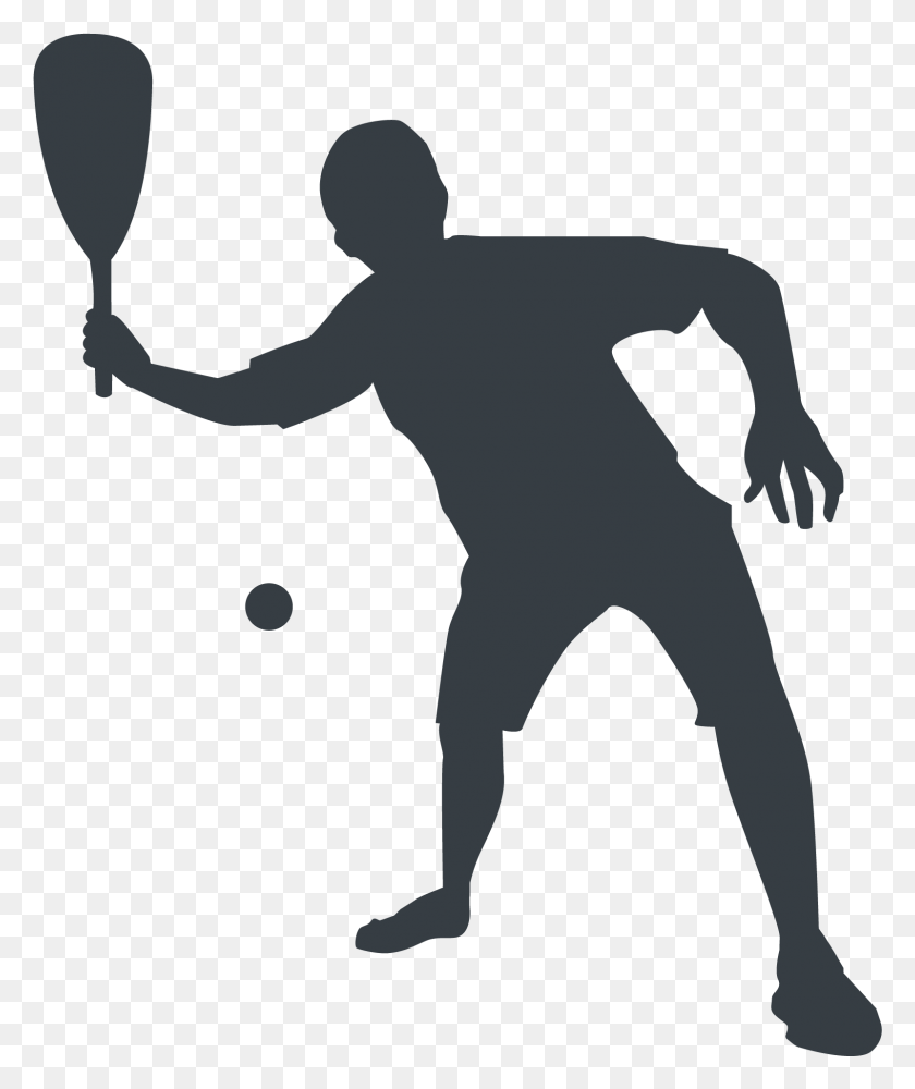1601x1930 Athlete Silhouette Racketlon, Person, Human, Juggling HD PNG Download