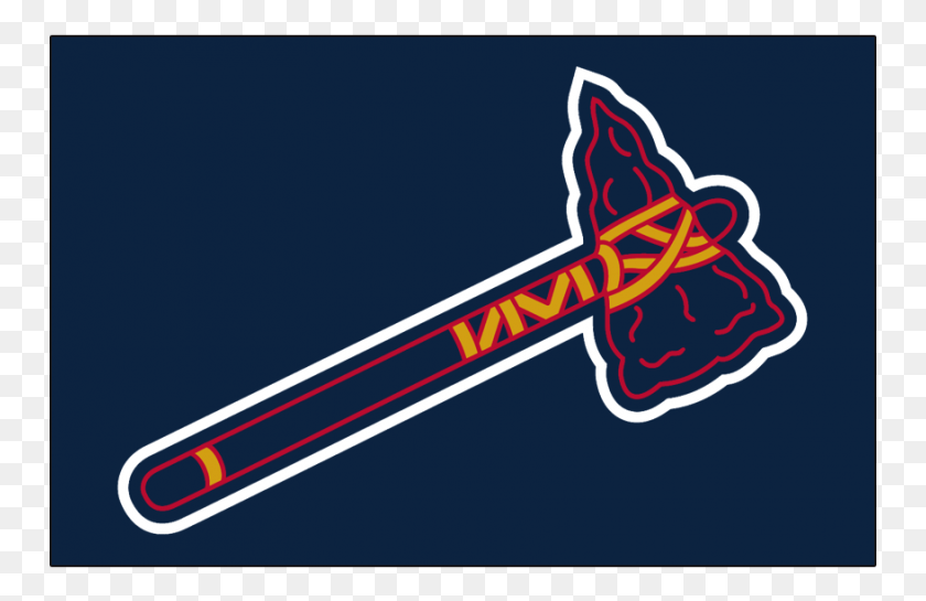 751x485 Atlanta Braves Iron On Stickers And Peel Off Decals Atlanta Braves Logo 2018, Wand, Weapon, Weaponry HD PNG Download