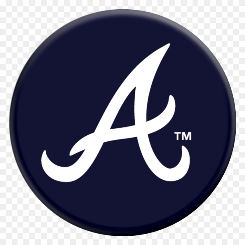 816x816 Логотип Atlanta Braves, Символ, Товарный Знак, Бейсболка Png Скачать