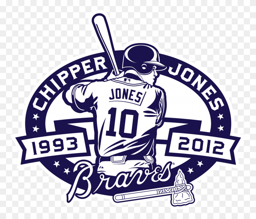 1230x1041 Atlanta Braves True Logo Snapback Adjustable Cap By Chipper Jones, Label, Text, Symbol HD PNG Download
