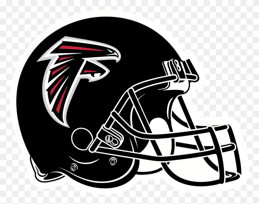 1294x1001 Atlanta Falcons Black Helmet Sticker Falcon Football, Clothing, Apparel, Sport HD PNG Download