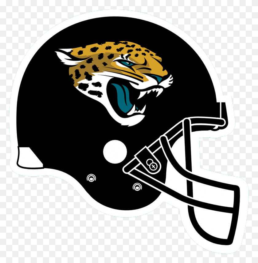 934x957 Логотип Шлема Atlanta Falcons Джексонвилл Джагуарс Логотип Шлема, Одежда, Одежда, Футбольный Шлем Png Скачать