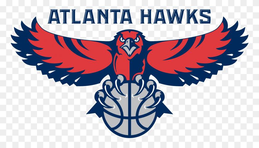 1231x663 Atlanta Hawk Logo By Gianna Hessel Nba Atlanta Hawks, Symbol, Trademark, Pattern HD PNG Download