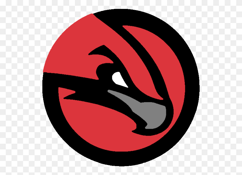 547x549 Atlanta Hawks Logo Concept, Symbol, Trademark, Hand HD PNG Download