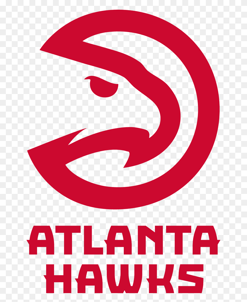 661x968 Atlanta Hawks Logo Transparent Svg Vector Freebie Atlanta Hawks Logo, Poster, Advertisement, Label HD PNG Download