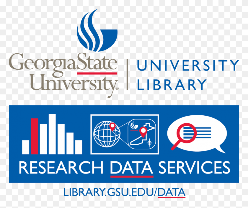 1200x993 Atlanta Let Data Services Bibliotecarios Joel Glogowski Georgia State University, Logotipo, Símbolo, Marca Registrada Hd Png