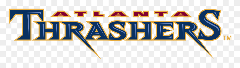2191x505 Atlanta Thrashers Logo Transparent Atlanta Thrashers, Legend Of Zelda, Pac Man, Arcade Game Machine HD PNG Download
