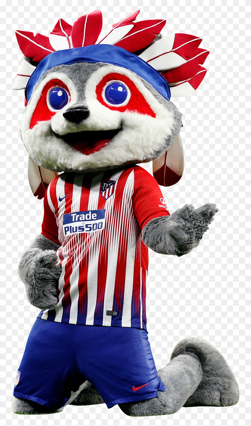 765x1362 Atletico Madrid Mascot Render Atltico Madrid, Person, Human HD PNG Download