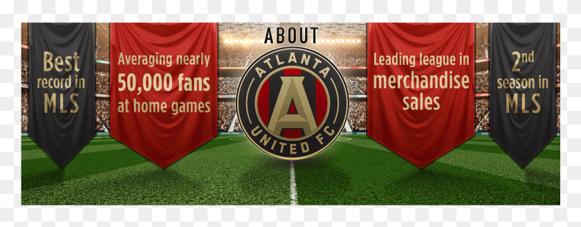 1201x413 Atlutd President Dealesatlutd Will Be On Cnbc Today Banner, Flag, Symbol, Field HD PNG Download