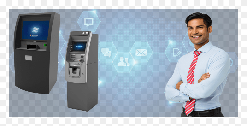 1920x908 Atm Installation At Your Business Place Formal Wear, Tie, Accessories, Accessory HD PNG Download
