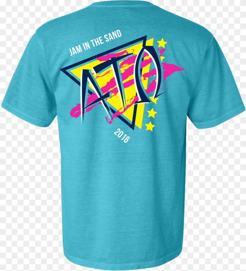1000x1099 Ato Jam Sand 80s Back 90s Retro Fraternity Shirts, Clothing, Shirt, T-shirt Transparent PNG