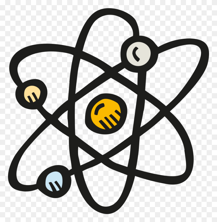 877x898 Descargar Png / Atom Icon Atom Icon, Bola, Texto, Desfile Hd Png