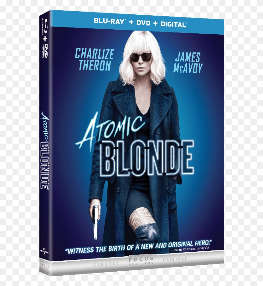 592x856 Atomic Blonde Is The Latest In A Series Of Fantastically Atomic Blonde 2017 Bluray, Sunglasses, Accessories, Accessory HD PNG Download