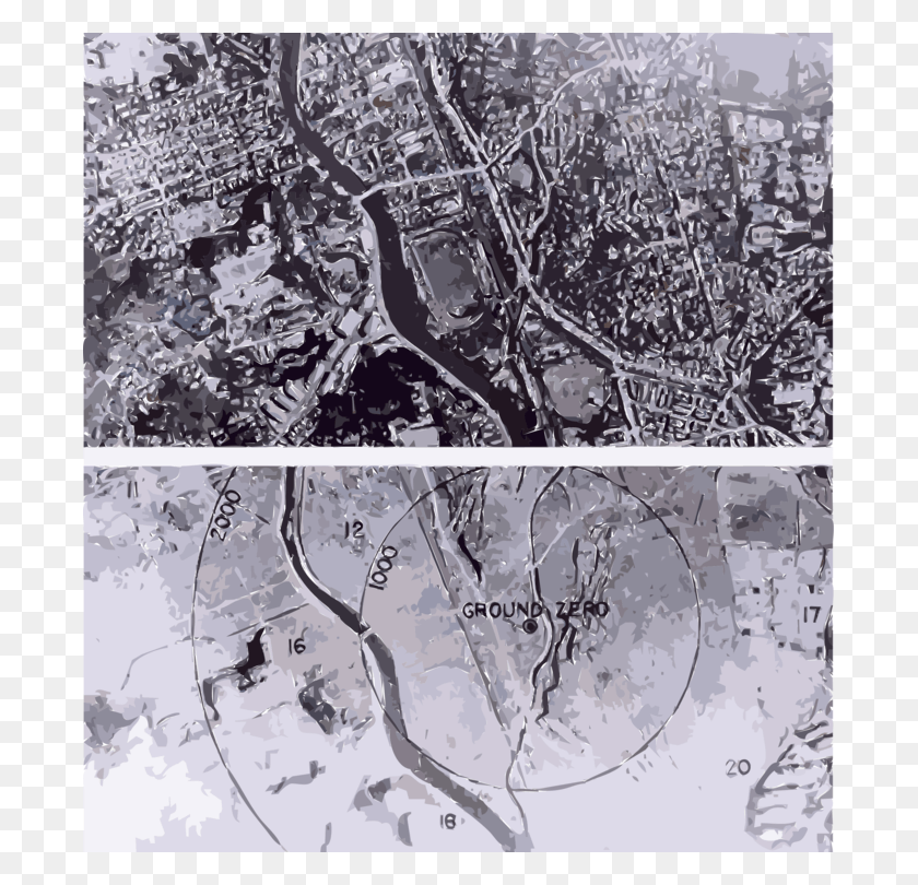 687x750 Atomic Bombings Of Hiroshima And Nagasaki Nagasaki Bombing Of Hiroshima And Nagasaki Before And After, Nature, Outdoors, Landscape HD PNG Download