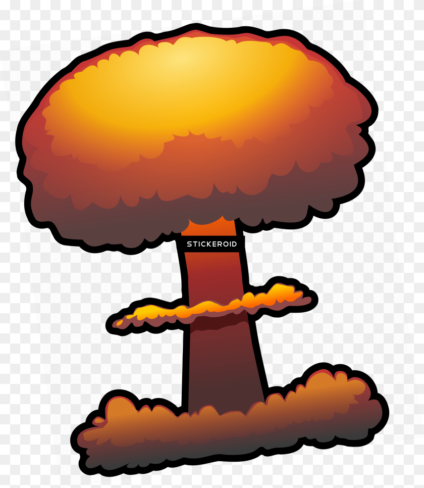 Atomic Explosion Art Explosion Clipart, Nuclear PNG
