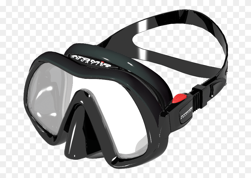 686x536 Atomic Venom Frameless Diving Mask Black, Goggles, Accessories, Accessory HD PNG Download