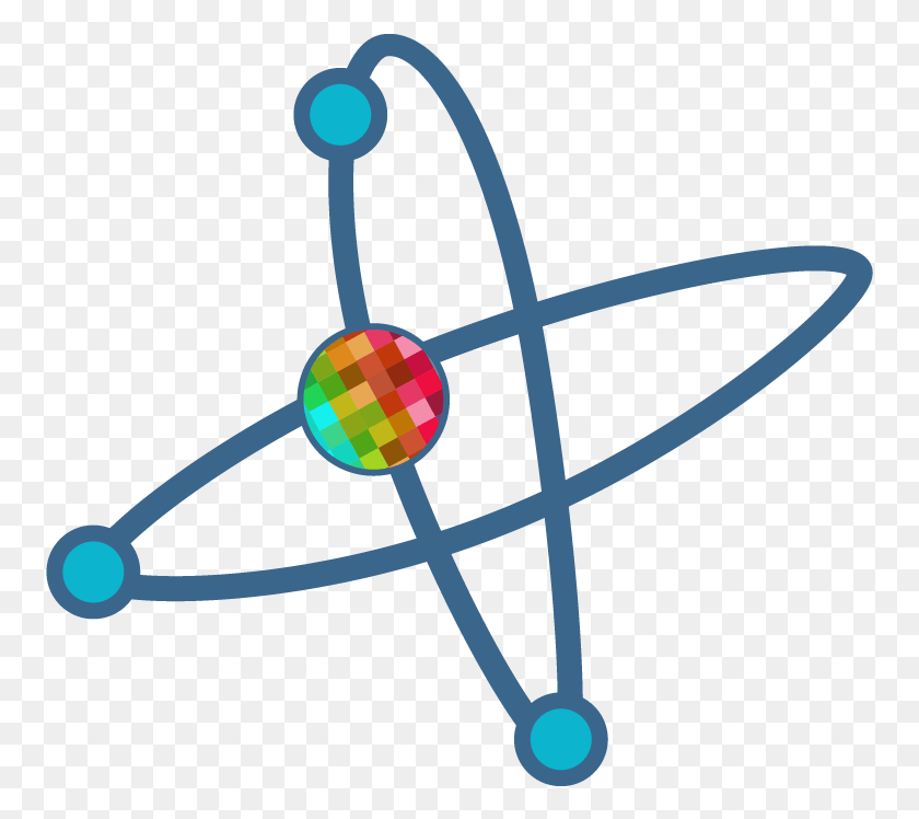 757x688 Атомы Amp Pixels, Сфера, Лук, Астрономия Hd Png Скачать