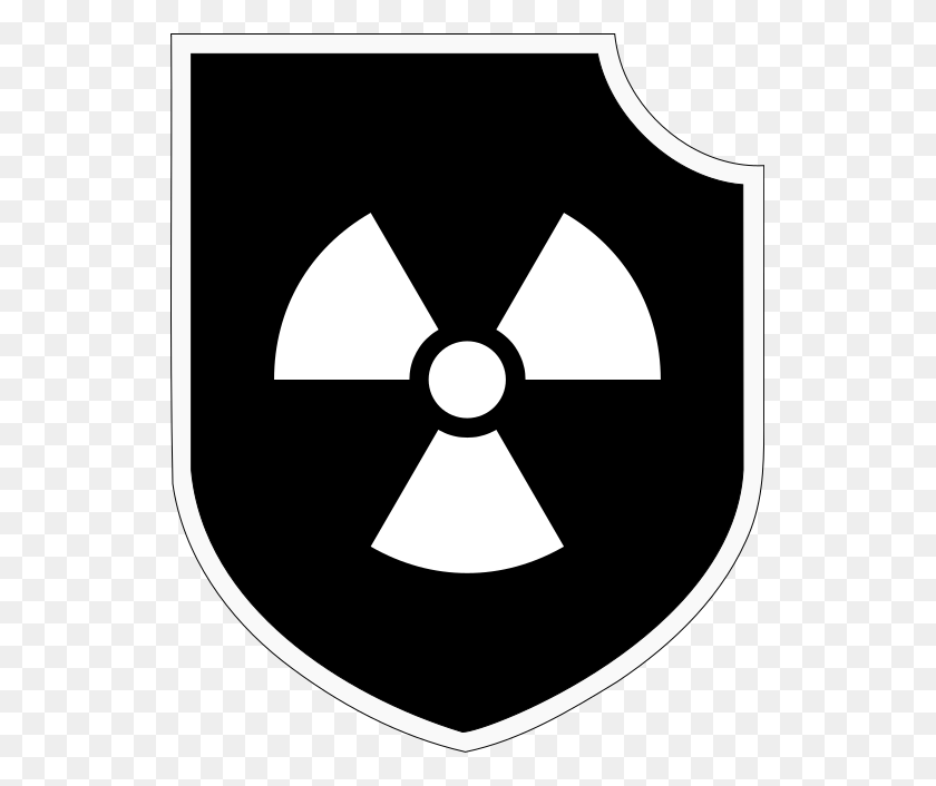 533x646 Логотип Атомваффенского Дивизиона Ядерный Символ, Лампа, Броня, Щит Png Скачать