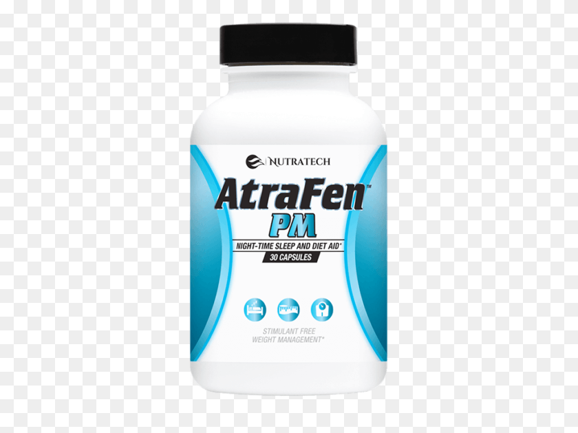 291x569 Atrafen Pm Pm Diet And Sleep Aid Suppresses Appetite Weight Loss, Cosmetics, Bottle, Deodorant HD PNG Download
