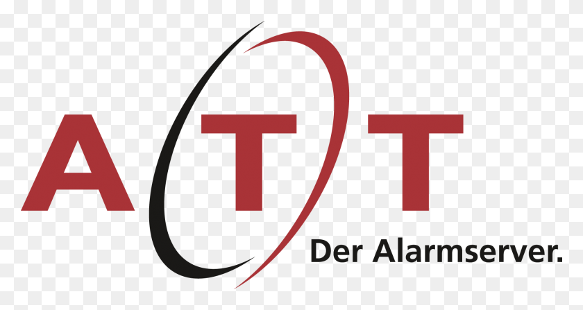 1733x861 Descargar Png Att Logo Der Alarmserver Circle, Texto, Símbolo, Marca Registrada Hd Png