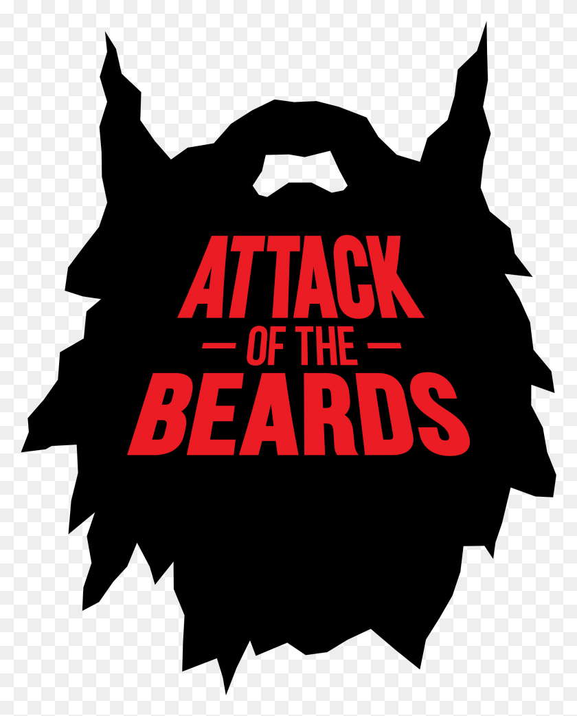 2047x2579 Attack Of The Beards Illustration, Word, Text, Logo HD PNG Download