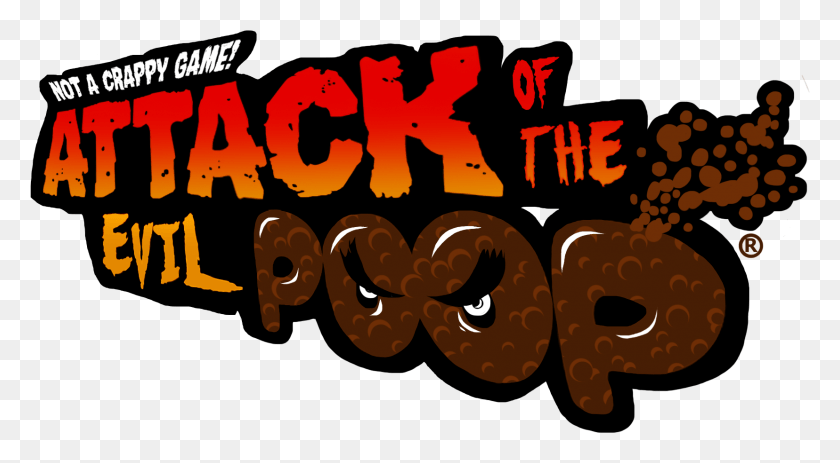 1656x857 Attack Of The Evil Poop Windows Mac Linux Vr Game Evil Poop, Text, Alphabet, Poster HD PNG Download